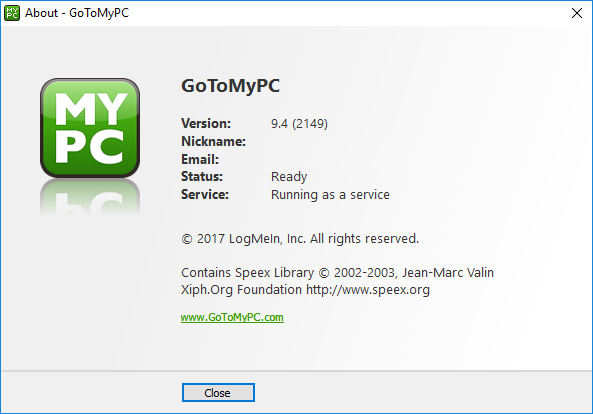 Gotomypc mac compatibility