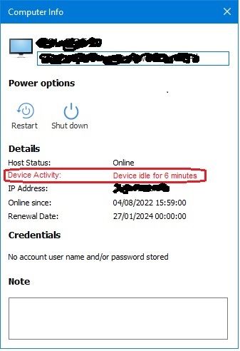 Suggestion for added details in Windows LogmeIn client app under Computer Info
